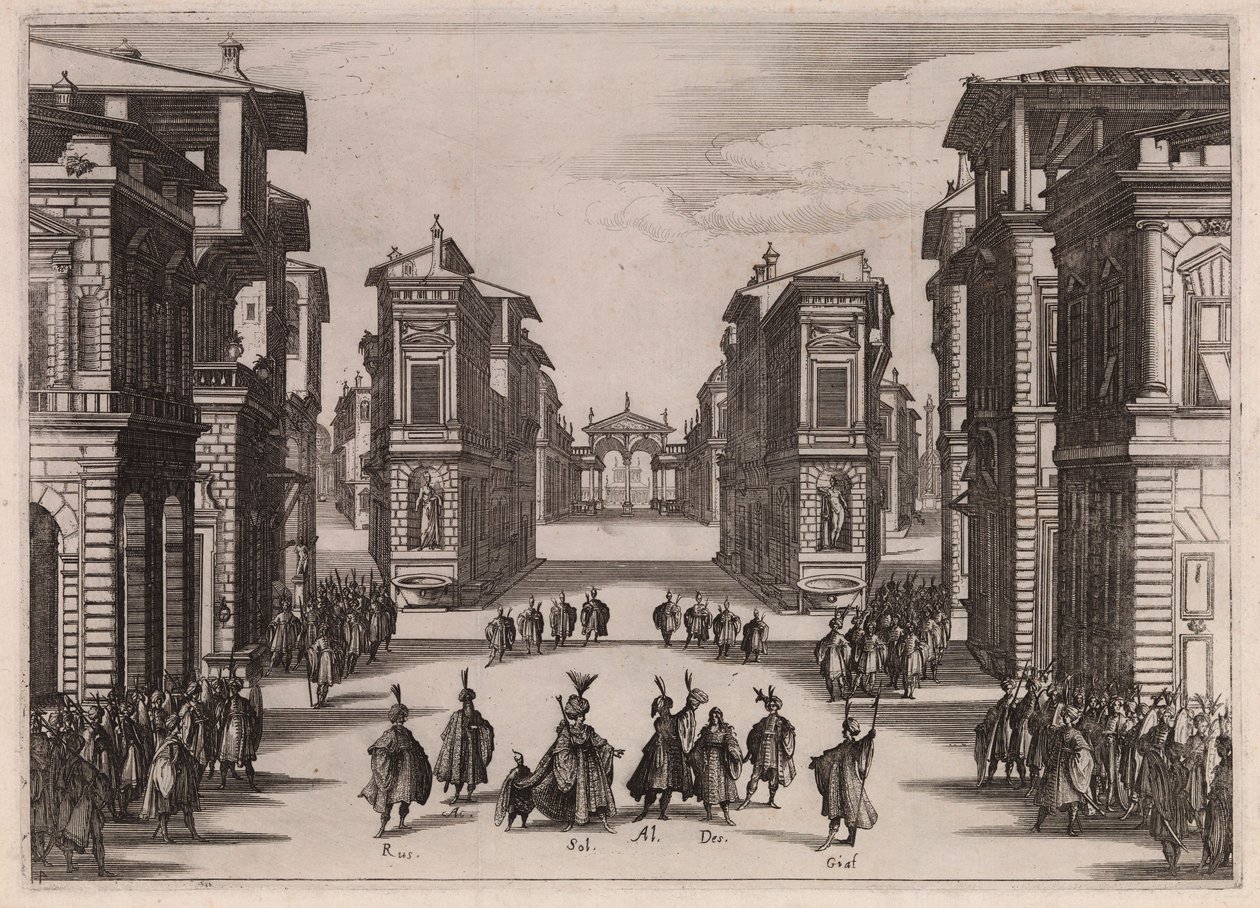 Senza titolo da Jacques Callot