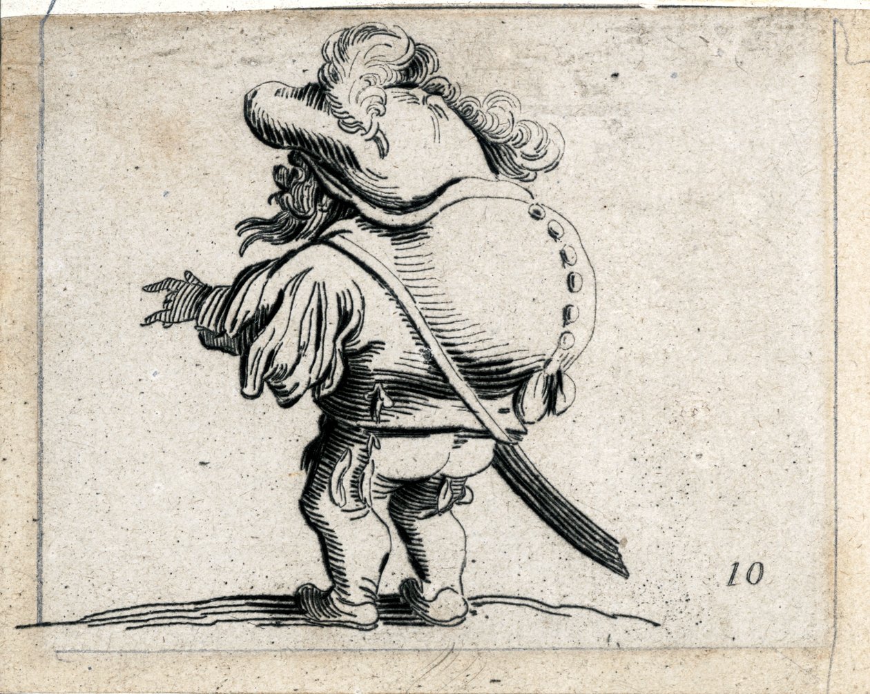 Varie Figure Gobbi ... (incisione) da Jacques Callot