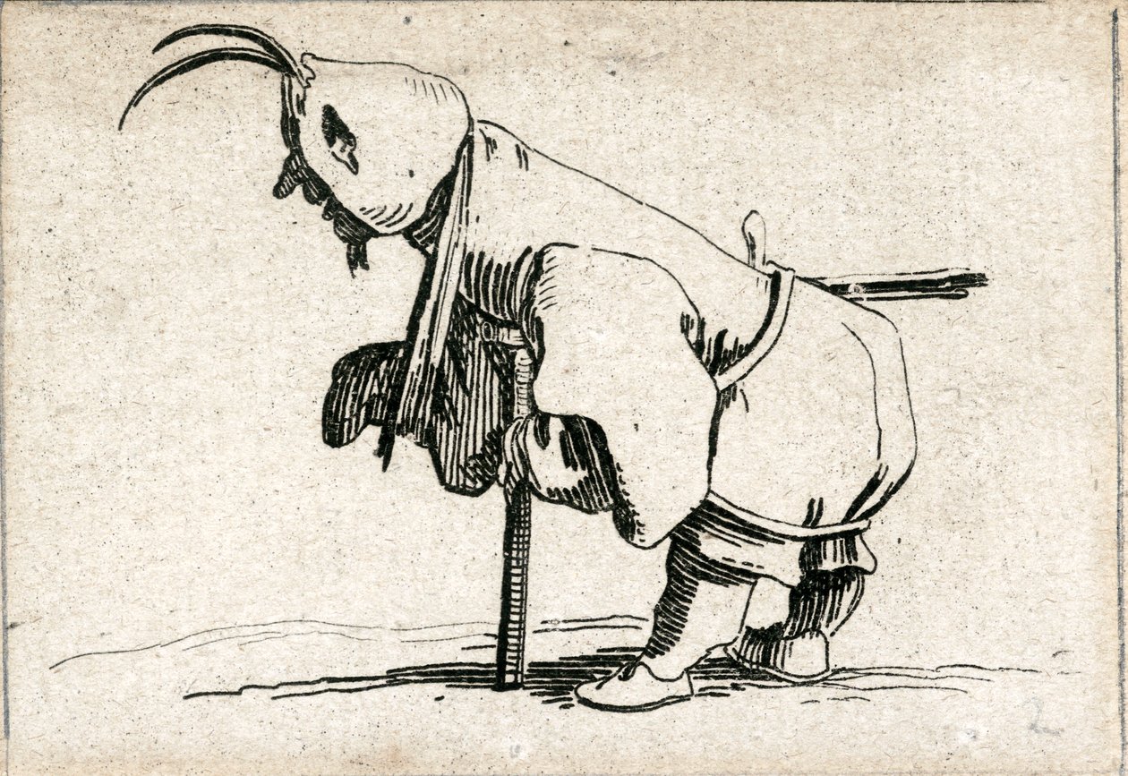 Varie Figure Gobbi ... (incisione) da Jacques Callot