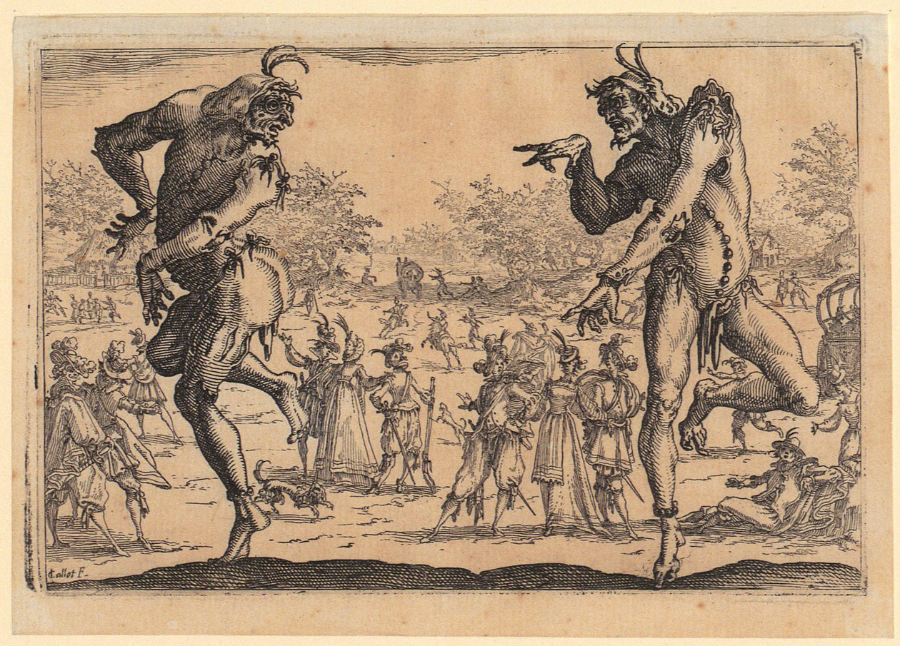 Due pantaloni da Jacques Callot