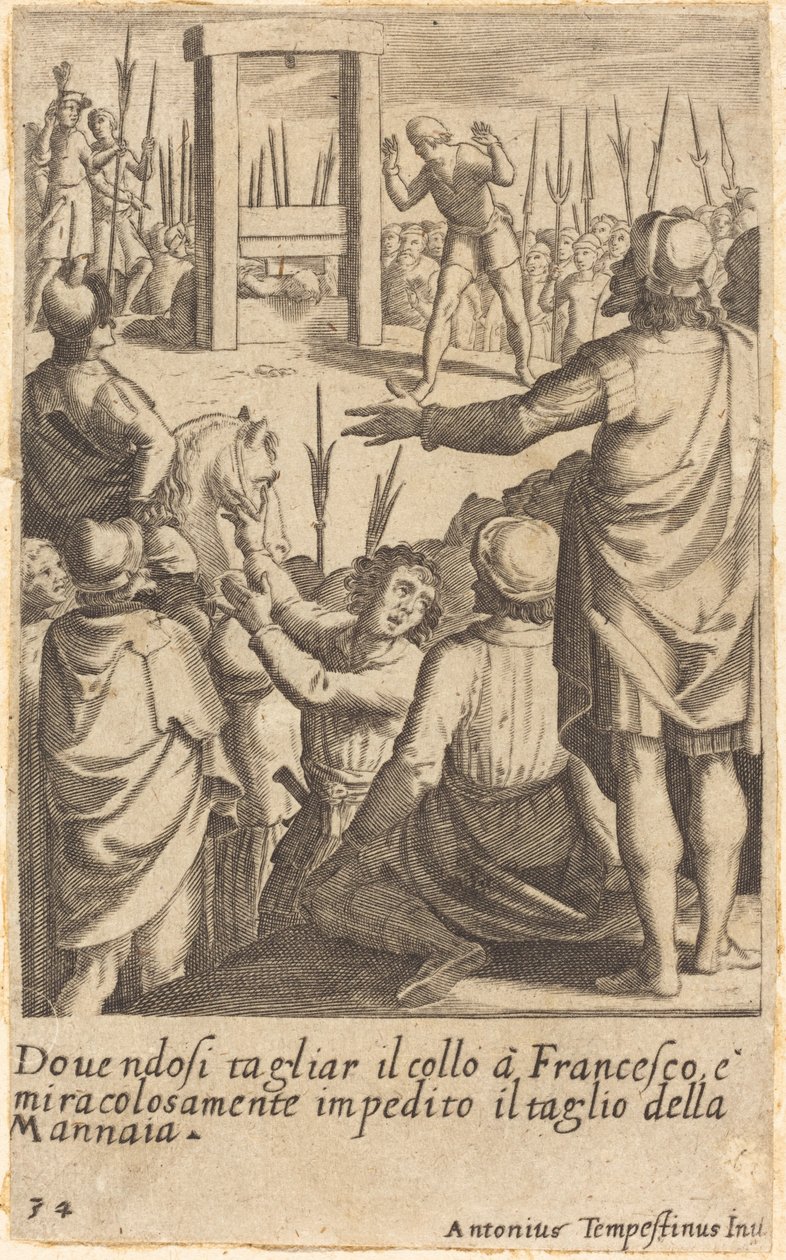 Francesco da Jacques Callot after Antonio Tempesta