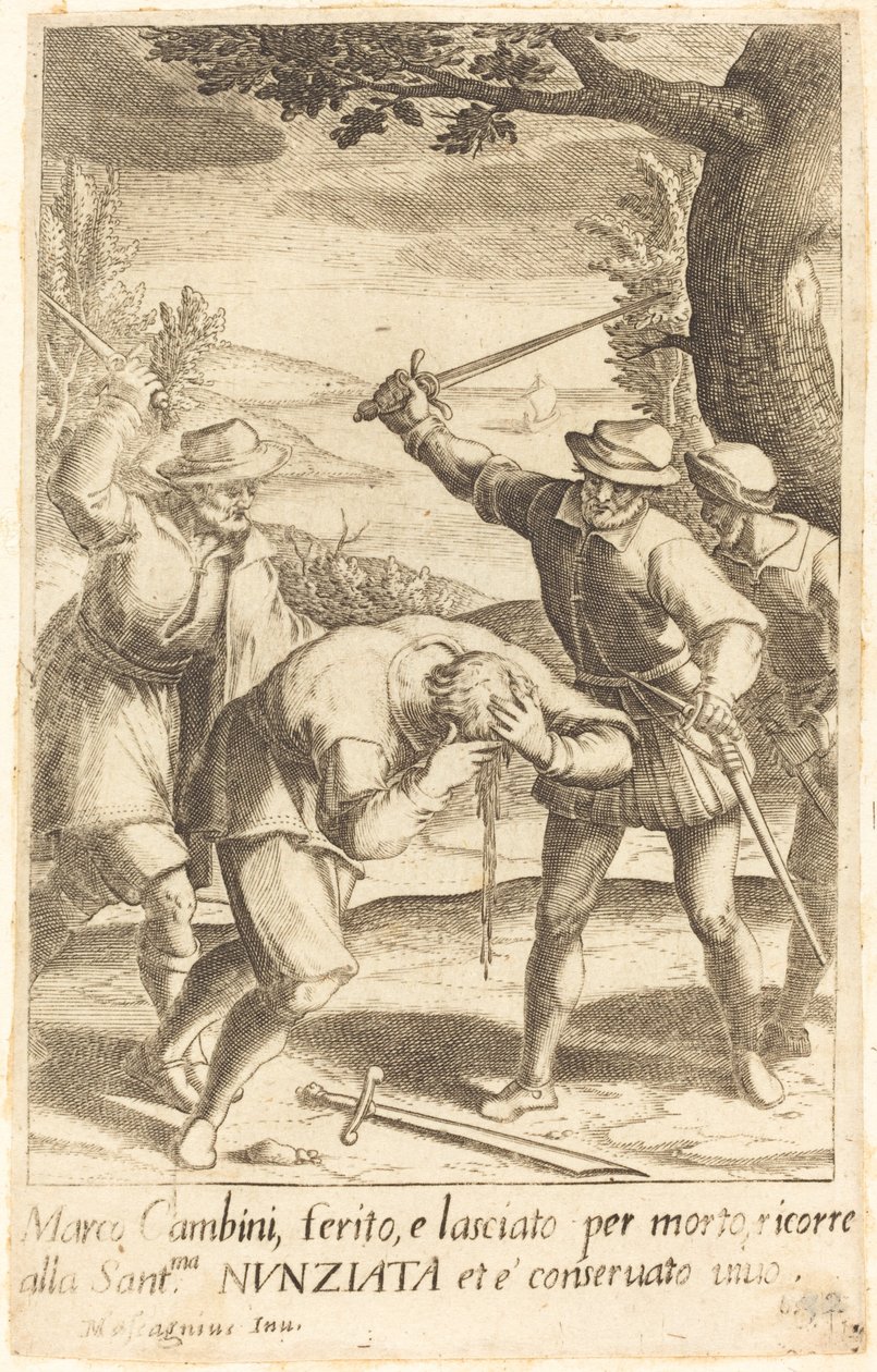 Marco Cambini da Jacques Callot after Donato Mascagni