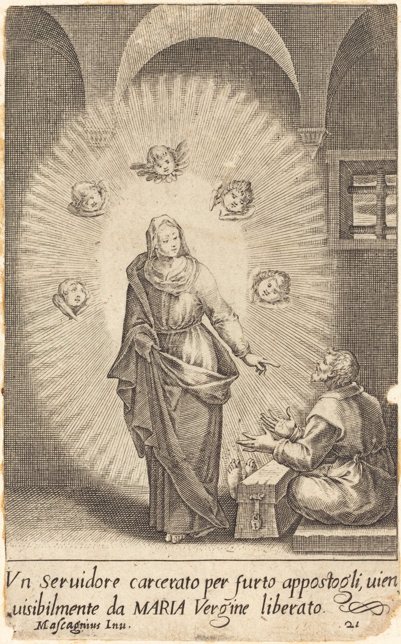 Il servo liberato da Jacques Callot after Donato Mascagni