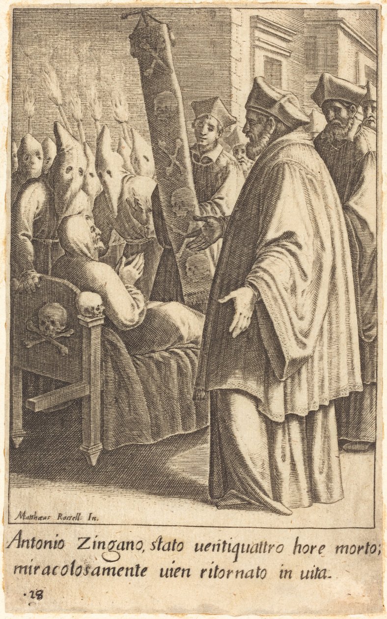 Antonio Zingano da Jacques Callot after Matteo Rosselli