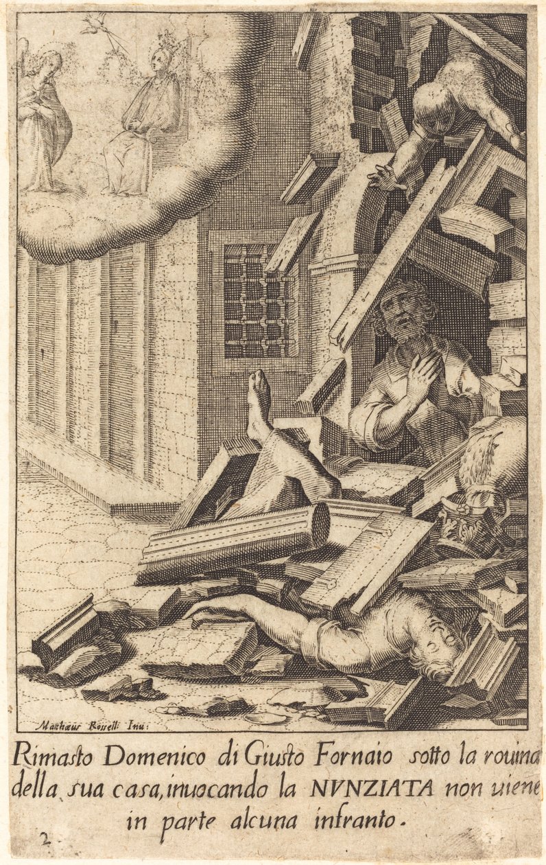 Domenico di Giusto da Jacques Callot after Matteo Rosselli
