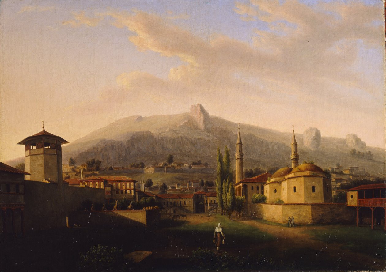 Il palazzo del Khan a Bakhchisarai (Ucraina) da Jacques Christophe Miville