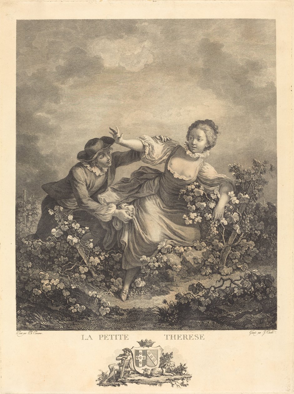 La piccola Therese da Jacques Couché after Jacques Philippe Caresme