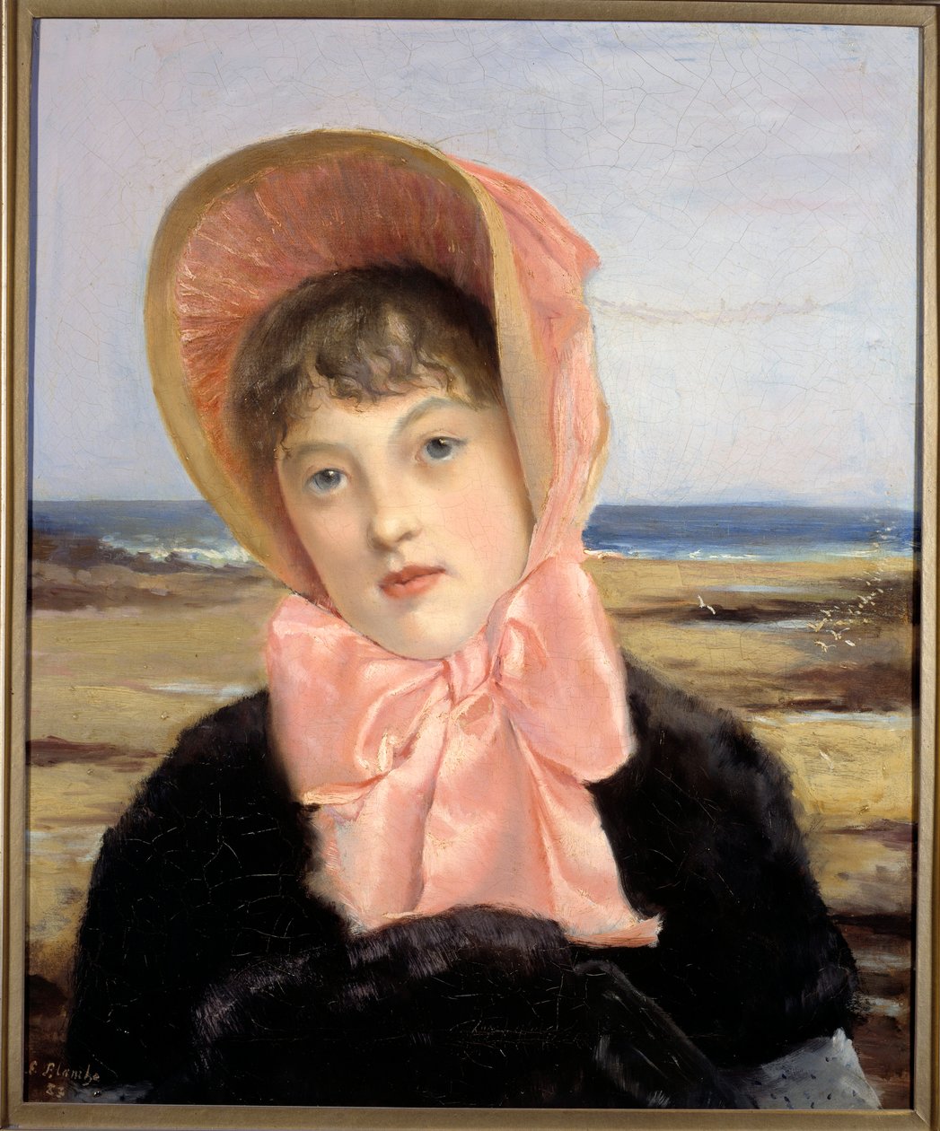 La capeline rose di Jacques Emile Blanche (1861-1942) da Jacques Emile Blanche