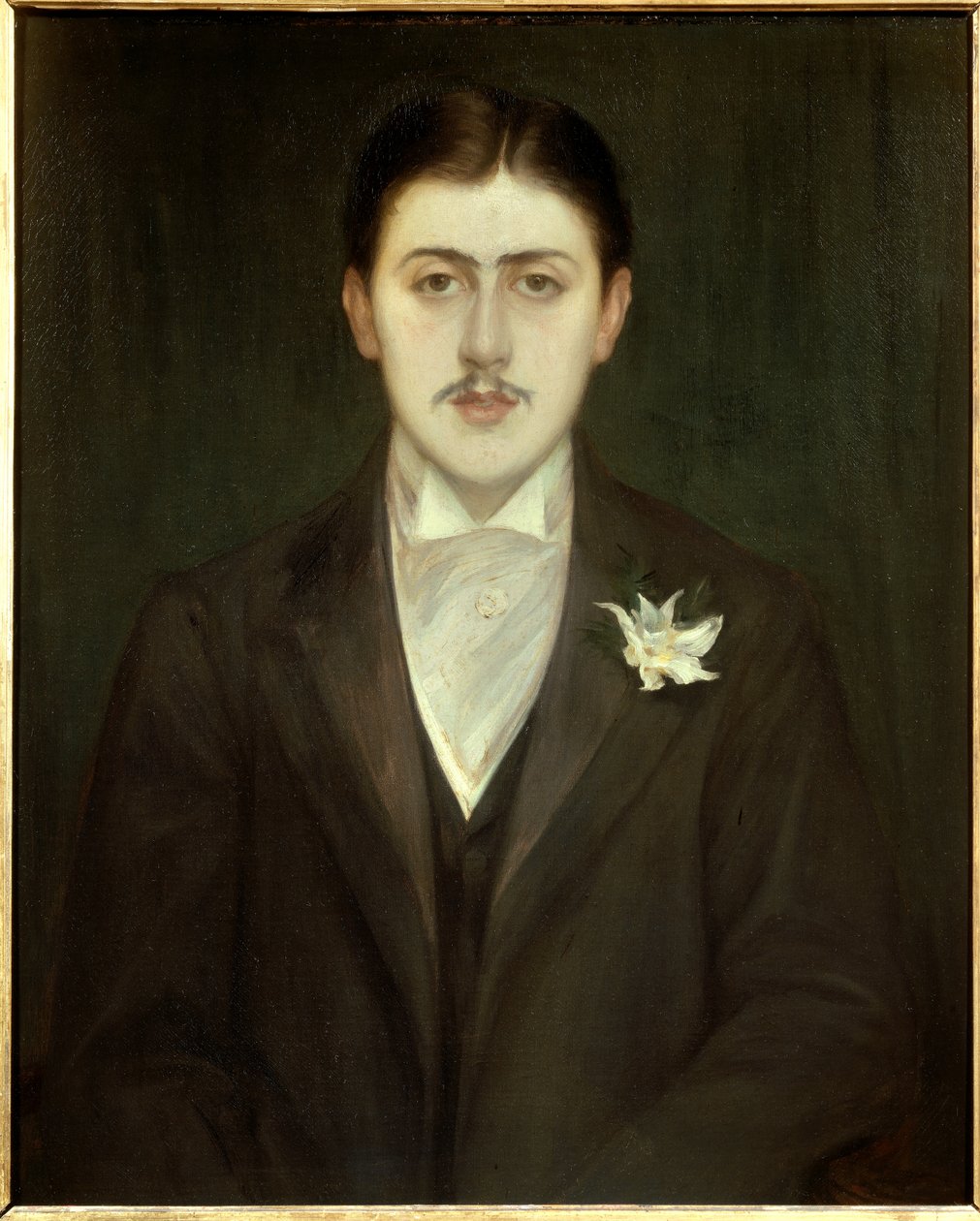 Ritratto di Marcel Proust (1871-1922), scrittore francese da Jacques Emile Blanche