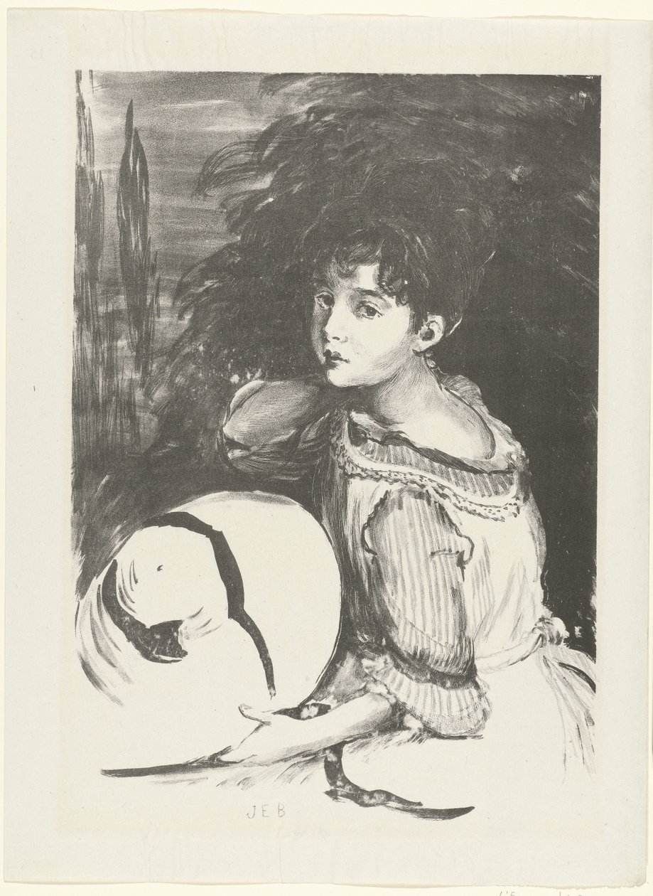 Ritratto di Wanda Zielimska conosciuta come Pouponne da Jacques Emile Blanche