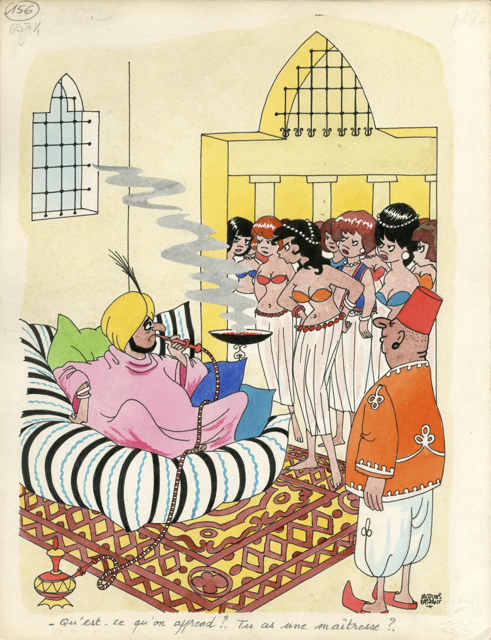 Giorni di Francia, satirici a colori da Jacques Faizant