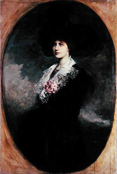 Ritratto di una Donna da Jacques Fernand Humbert