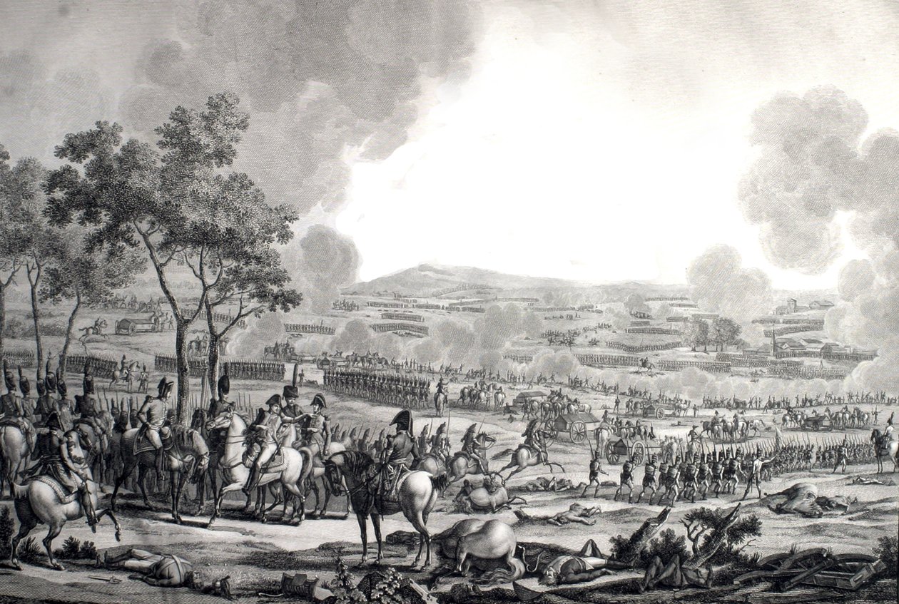 Battaglia di Wagram, 17 luglio da Jacques Francois Joseph (after) Swebach