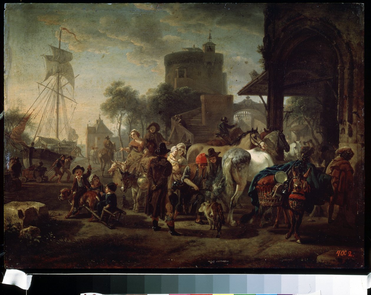 La fiera dei cavalli da Jacques Francois Joseph Swebach