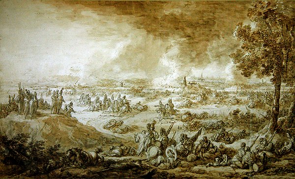La Battaglia di Lipsia da Jacques Francois Joseph Swebach
