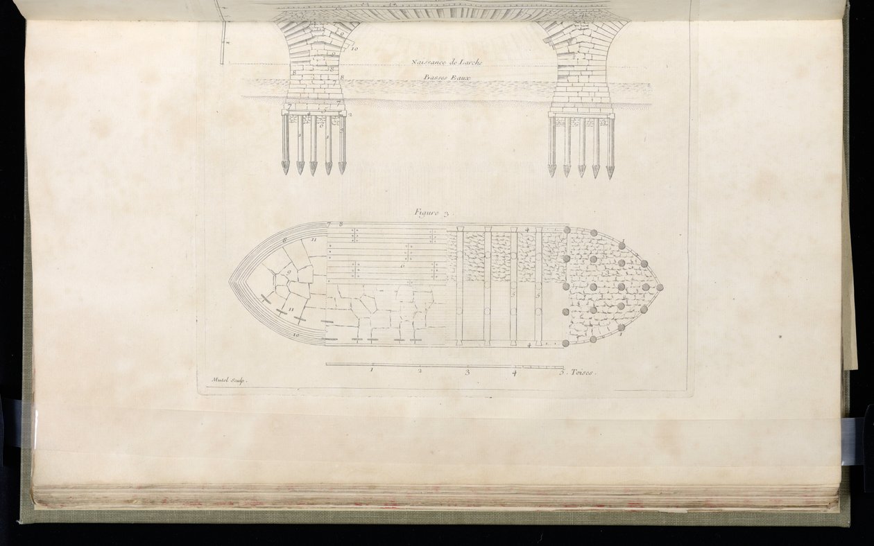 Stampa rilegata (Francia) da Jacques François Blondel