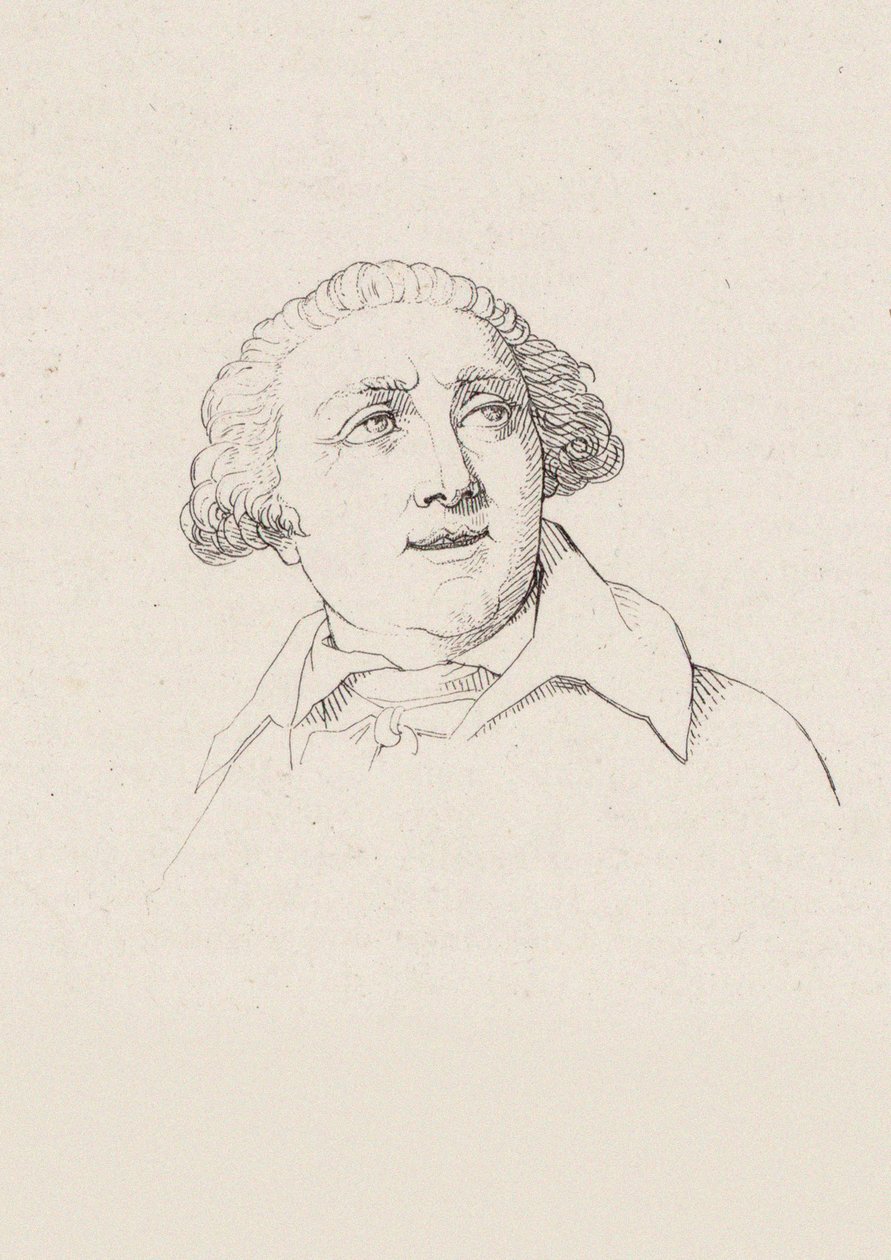 Ritratto di Giovanni Paisiello, 1740-1816 da Jacques Frémy