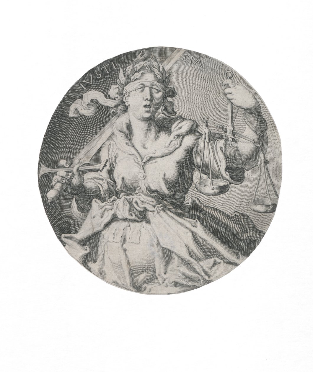 Giustizia, 1593 da Jacques Gheyn