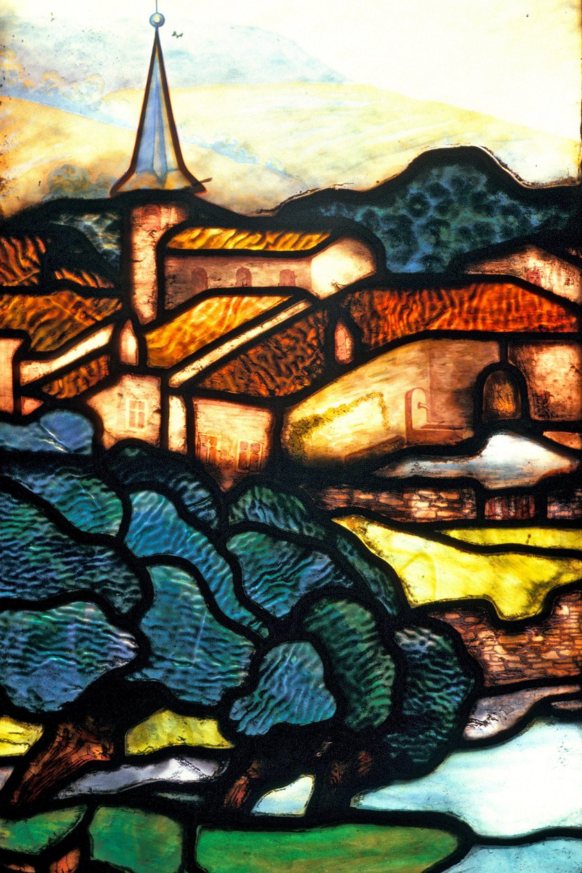 Nancy (dipartimento 54), Art Nouveau, Camera di Commercio e Industria, Vetrate di Jacques Gruber (1870-1936) da Jacques Gruber