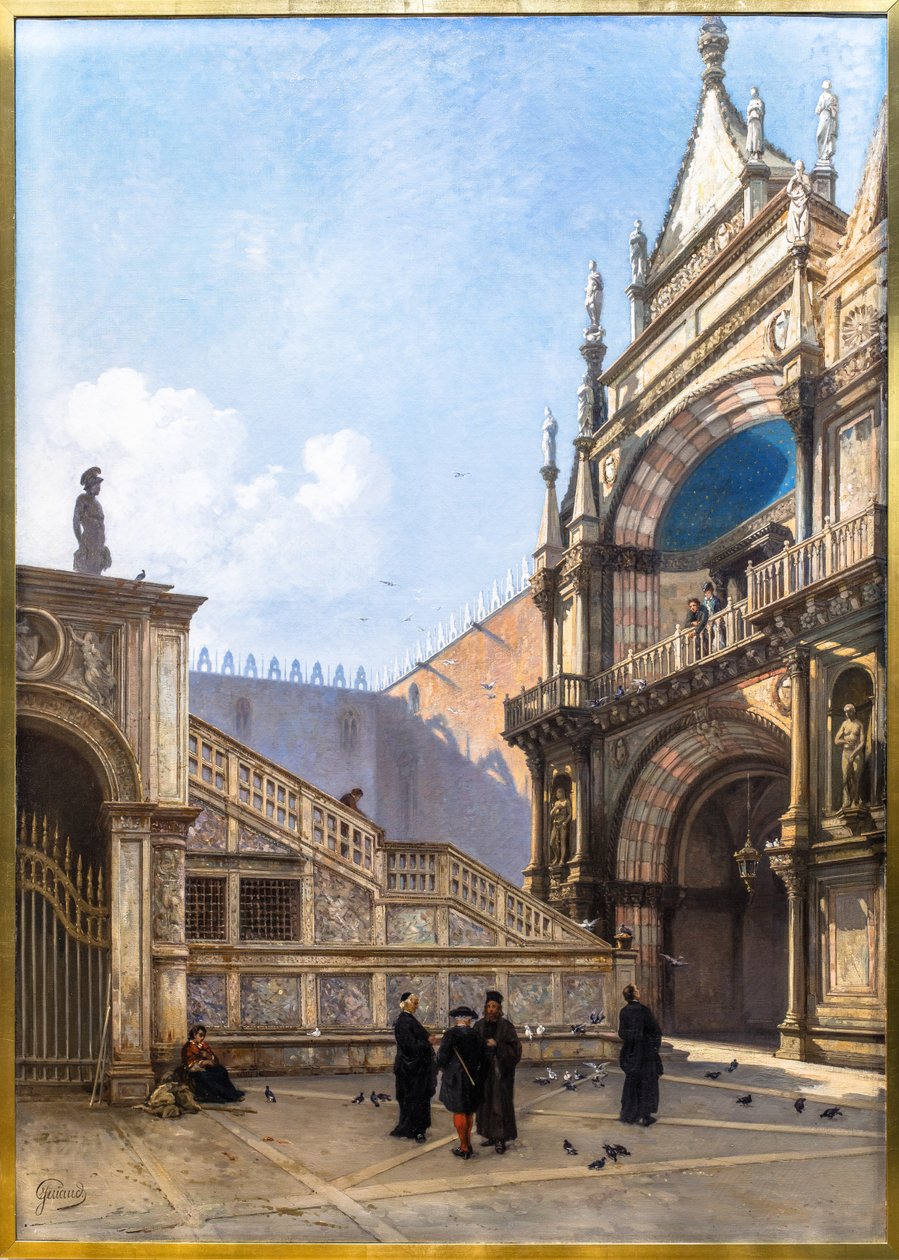 La Scala dei Giganti a Venezia da Jacques Guiaud
