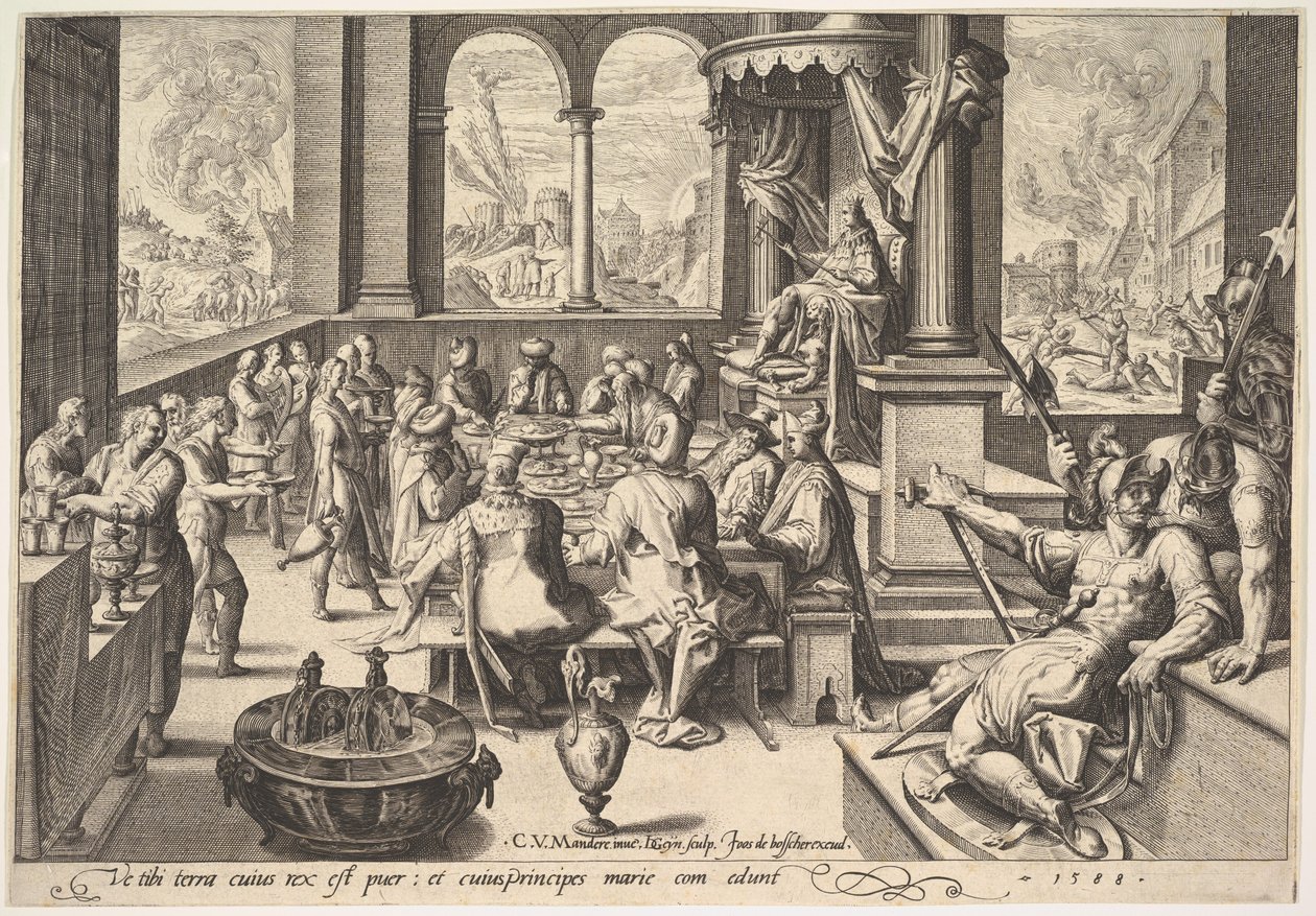 Allegoria del governo di un re infantile, 1588 da Jacques II de Gheyn