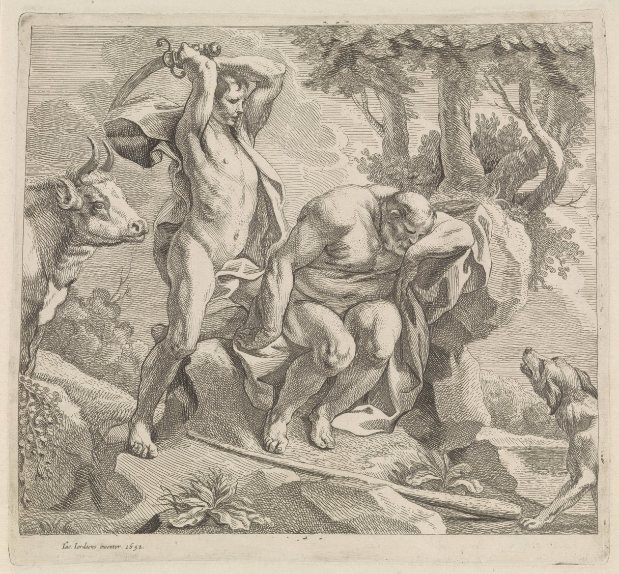 Mercurio e Argo da Jacques Jordaens