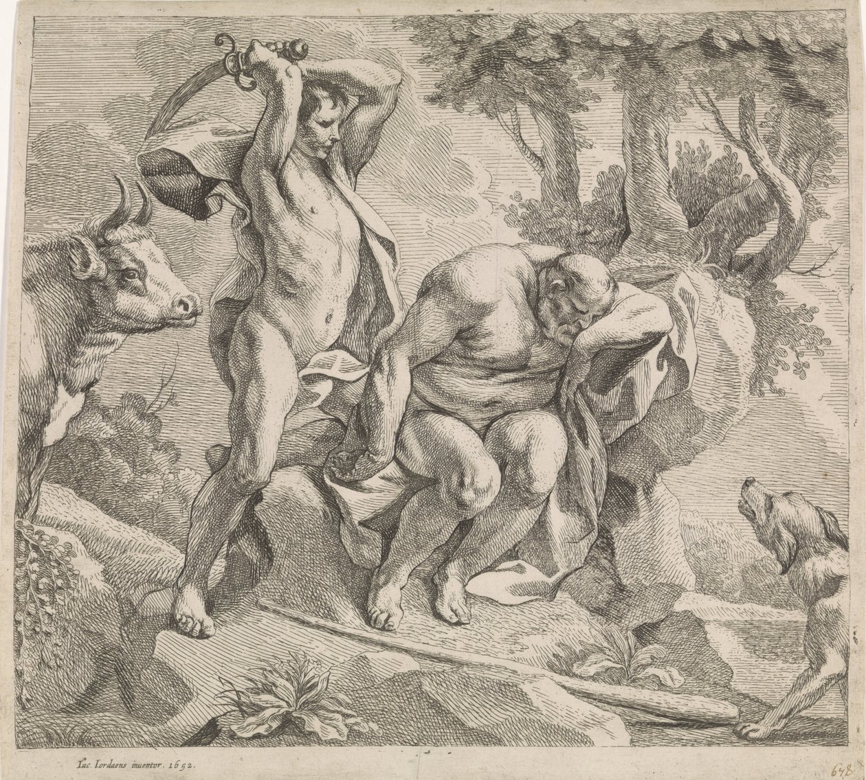 Mercurio e Argo da Jacques Jordaens