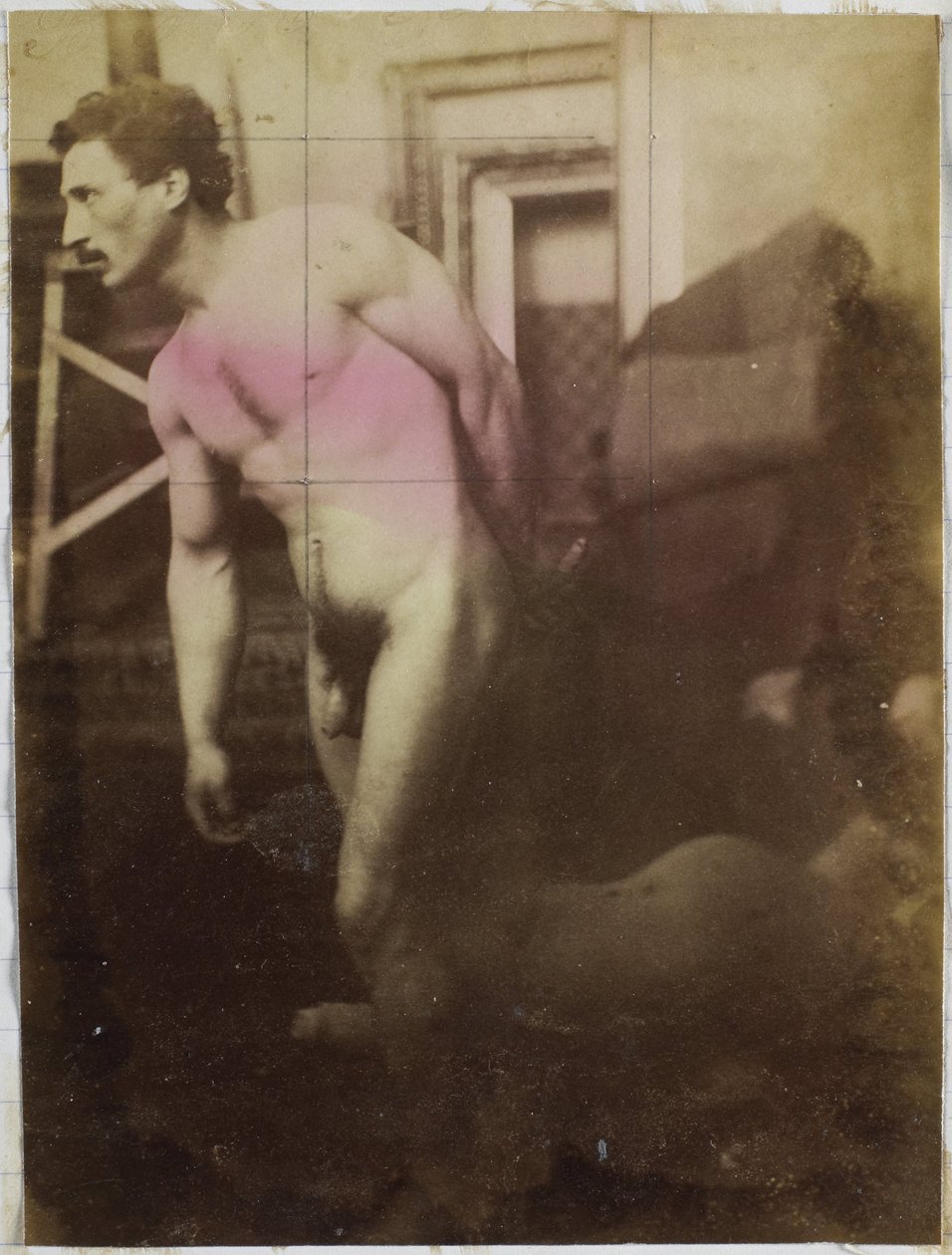 Studio di un modello maschile nudo, nell