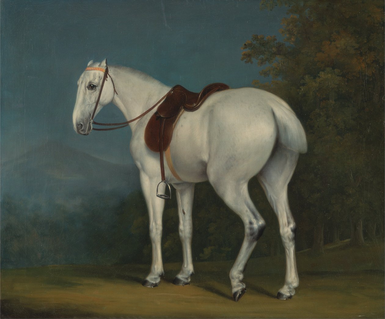 Il Cacciatore Grigio di una Signora da Jacques Laurent Agasse