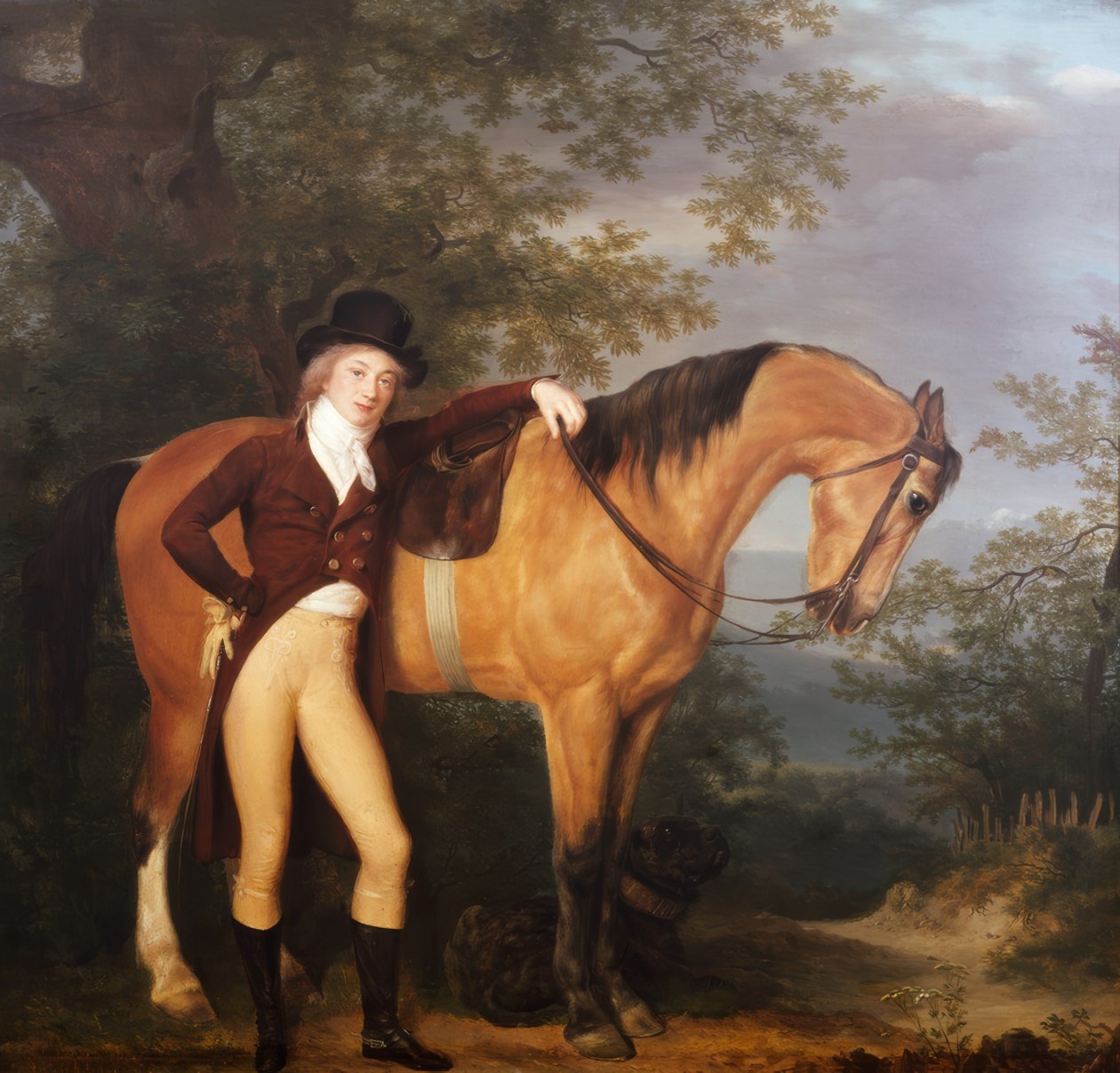 Autoritratto Jacques-Laurent Agasse da Jacques Laurent Agasse