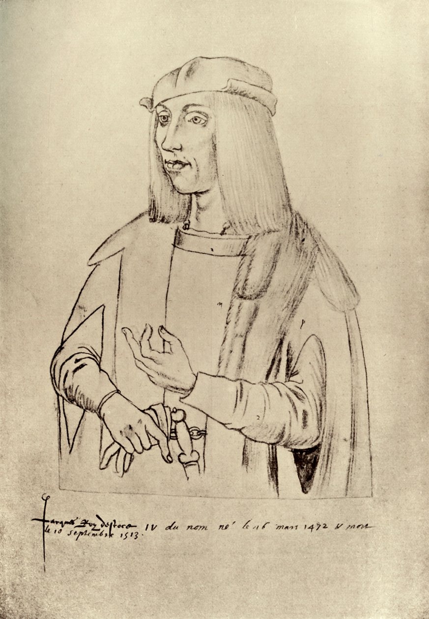 Giacomo IV, Re di Scozia da Jacques Leboucq