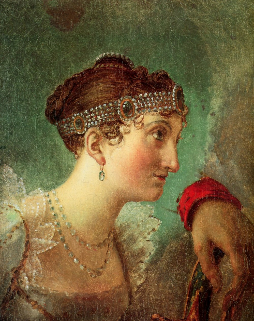 Adélaïde de La Rochefoucauld da Jacques Louis David