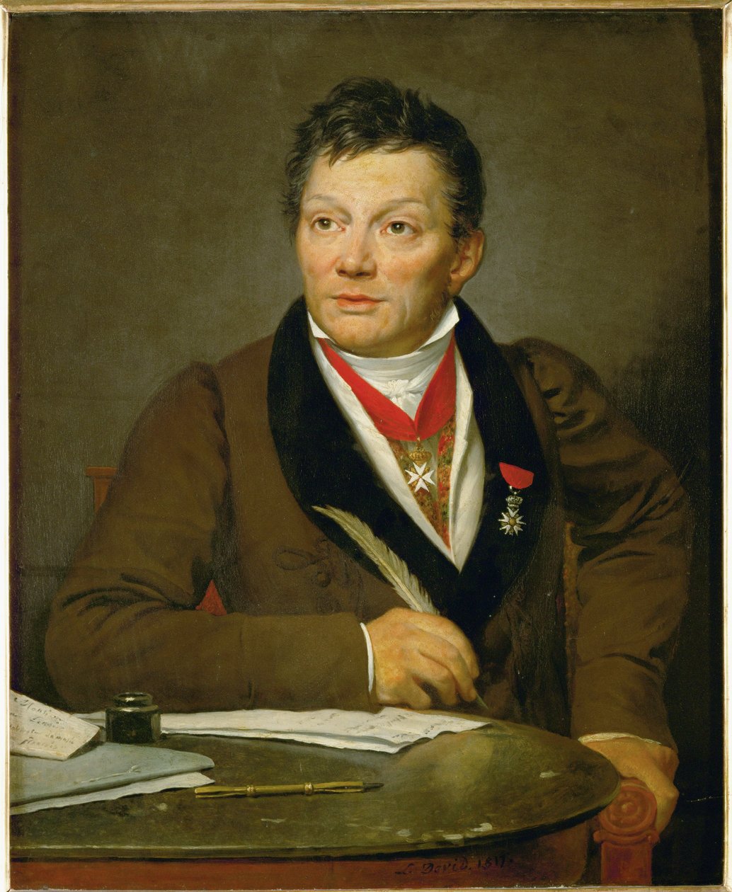 Alexandre Lenoir, fondatore del Musee des Monuments Francais ... da Jacques Louis David