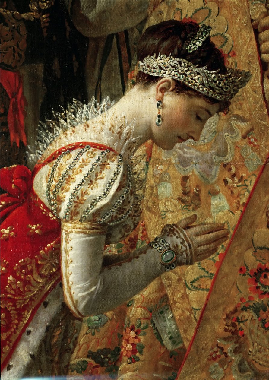Imperatrice Giuseppina (dettaglio) da Jacques Louis David