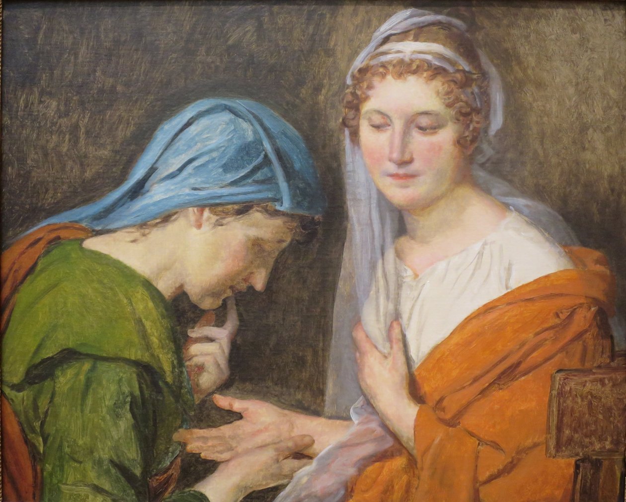 Francese:  La Bonne Aventure Il Veggente da Jacques Louis David