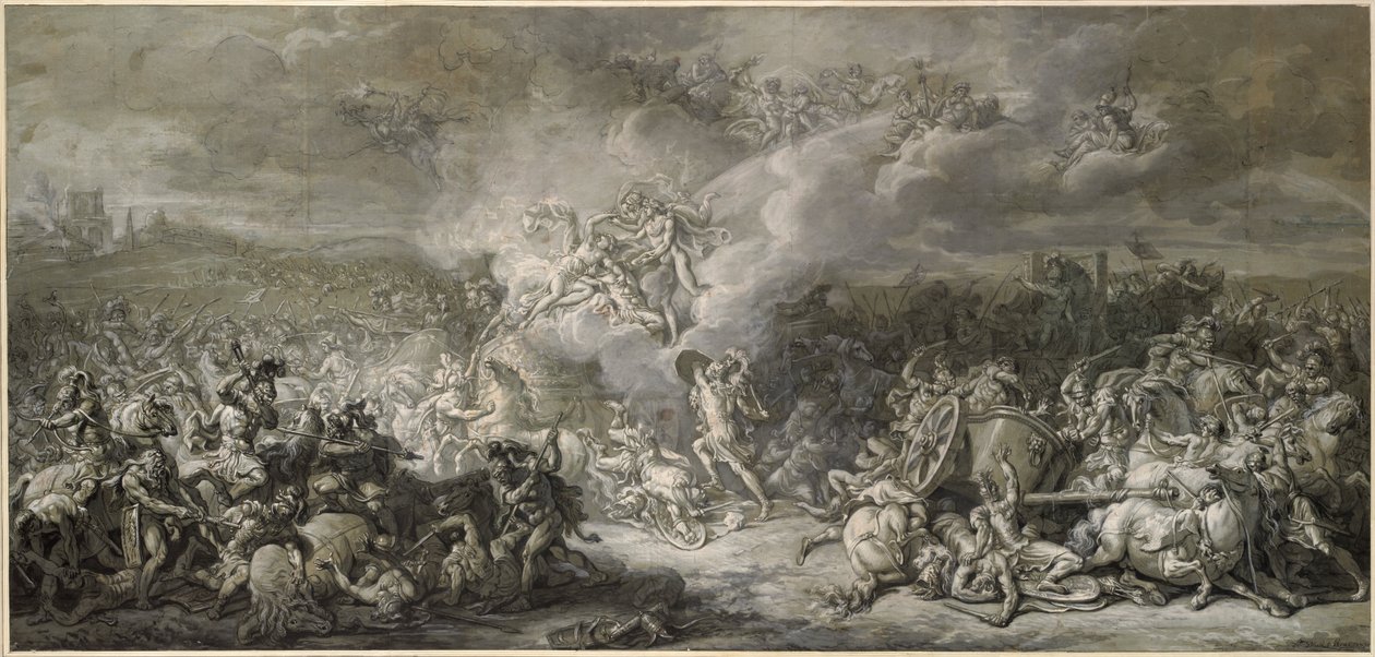 Francese:  I combattimenti di Diomède I combattimenti di Diomède da Jacques Louis David