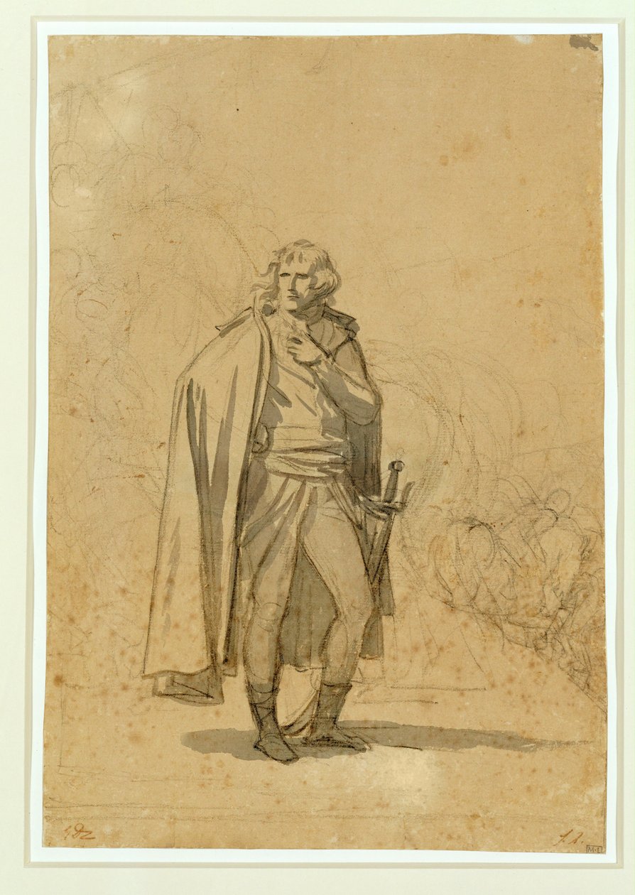 Il generale Bonaparte è partito... da Jacques Louis David