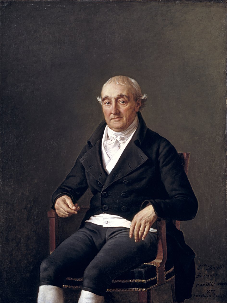 Ritratto di Cooper Penrose, 1802 da Jacques Louis David