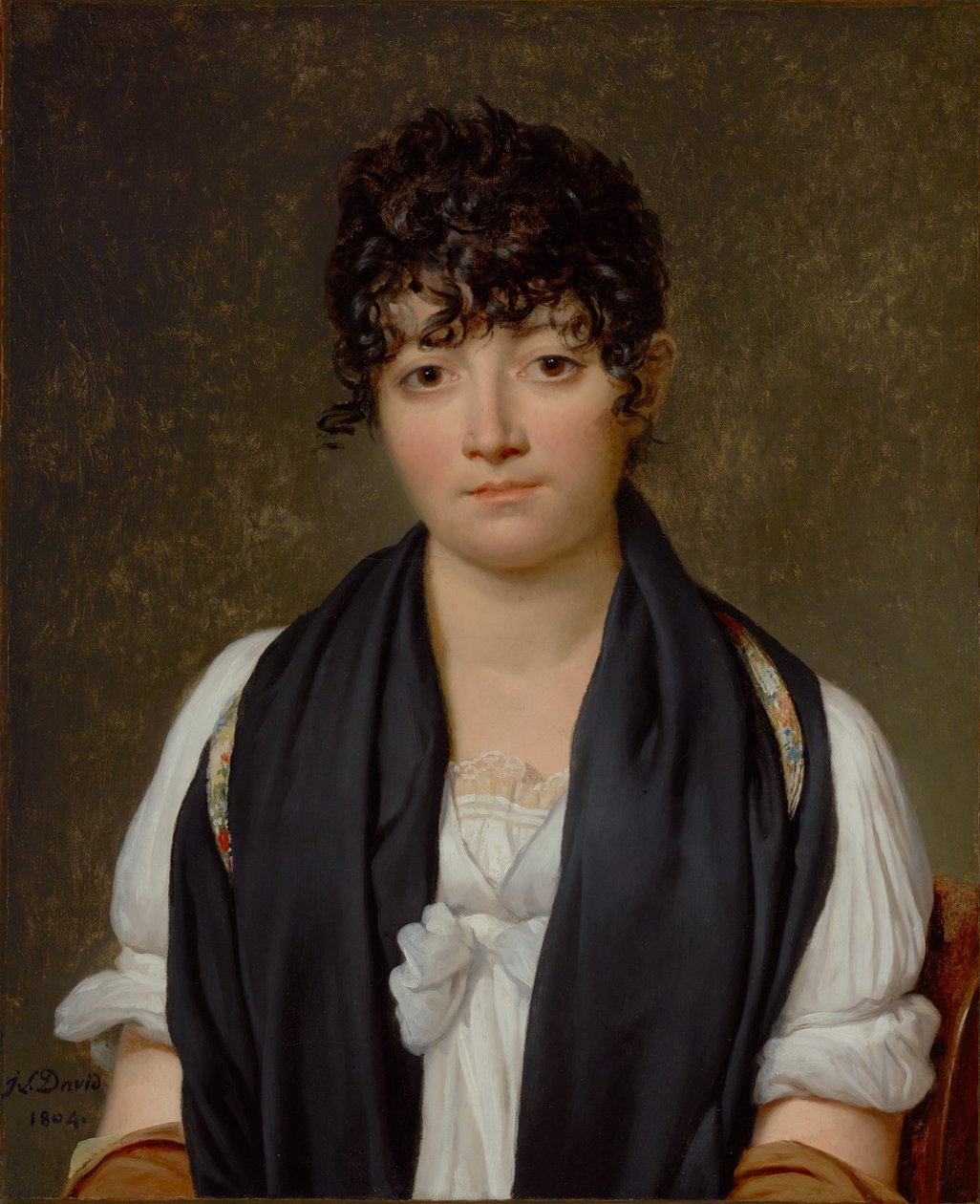Ritratto di Suzanne Le Peletier de Saint-Fargeau da Jacques Louis David