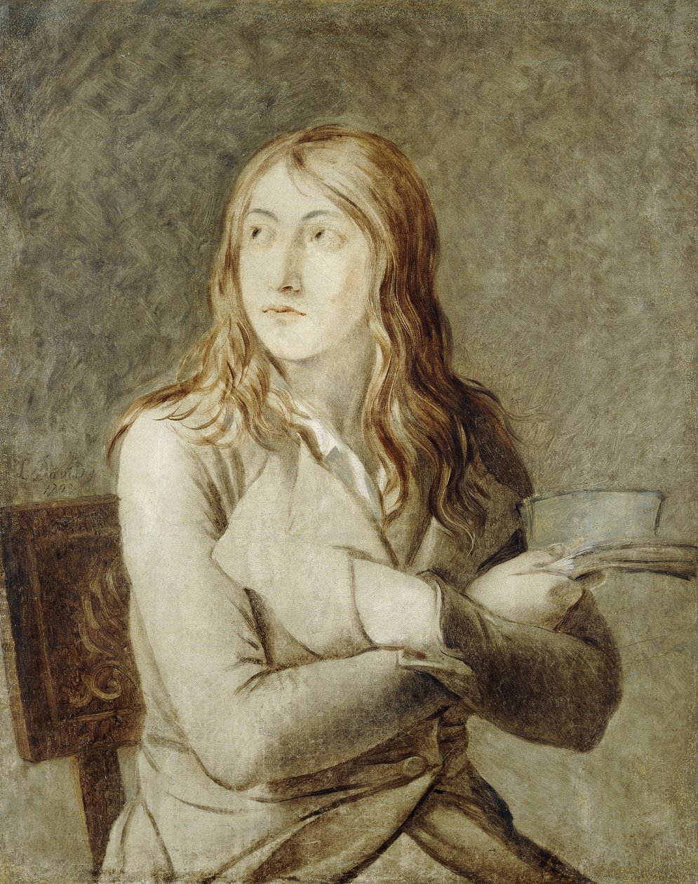Ritratto di un Giovane, 1793 da Jacques Louis David