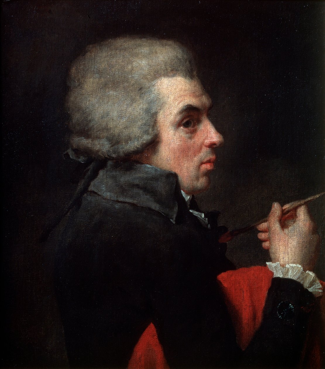 Autoritratto, c1789 da Jacques Louis David