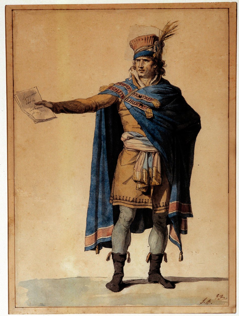 Il rappresentante del popolo in carica da Jacques Louis David
