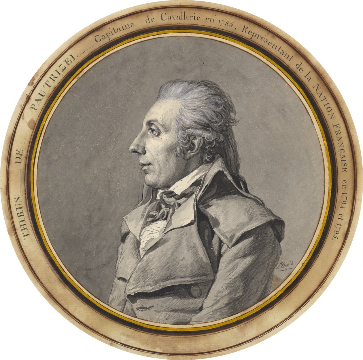 Thirius de Pautrizel da Jacques Louis David