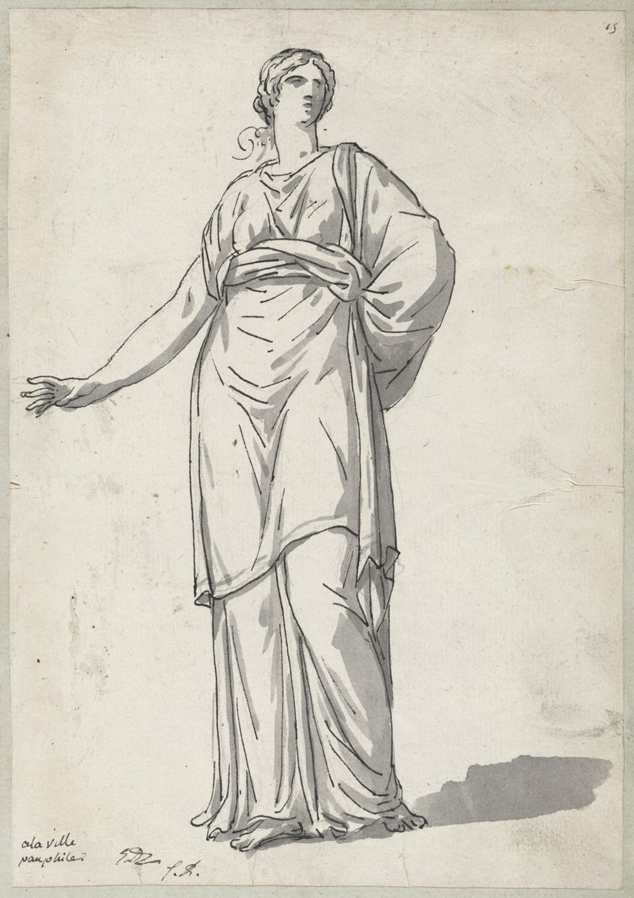 Donna della Villa Pamphili da Jacques Louis David