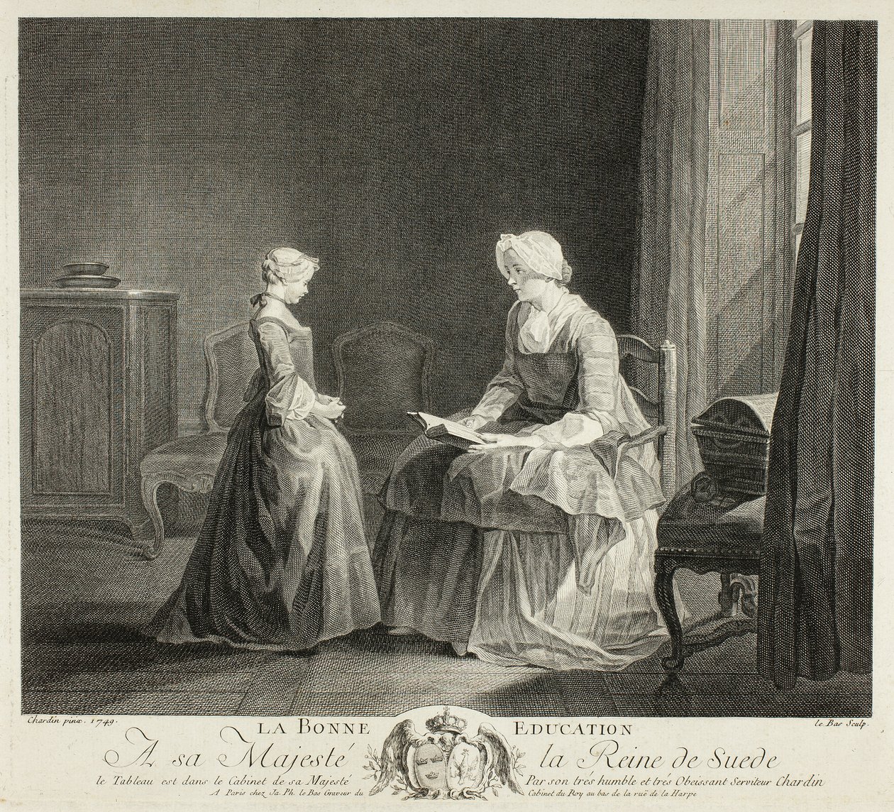 La buona educazione da Jacques Philippe Le Bas