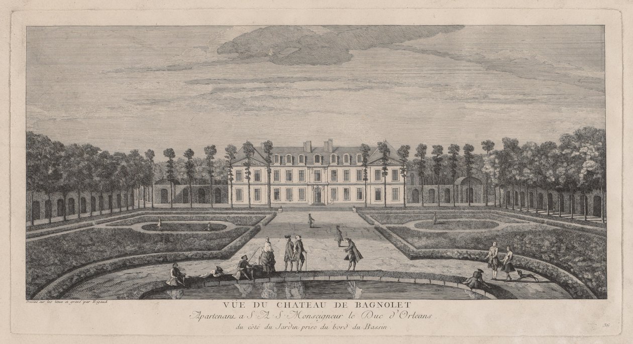 Castello di Bagnolet da Jacques Rigaud