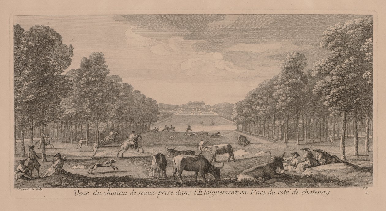 Castello di Berny da Jacques Rigaud