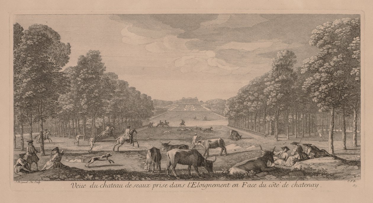 Castello di Berny da Jacques Rigaud