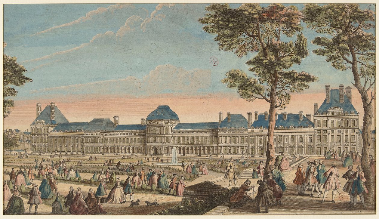 Le passeggiate del Palazzo delle Tuileries da Jacques Rigaud