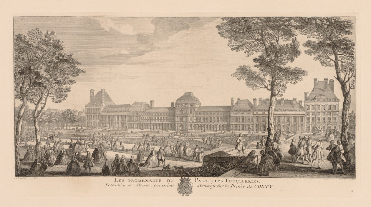 Passeggiate del Palais des Tuileries da Jacques Rigaud
